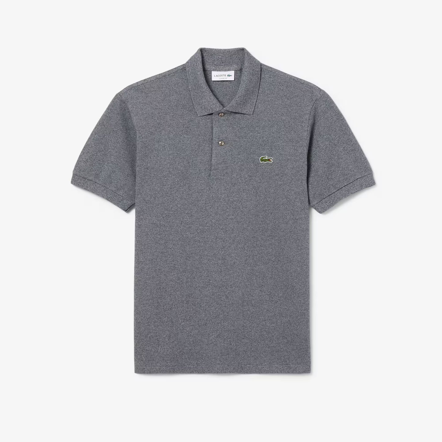 Klassisches Poloshirt L.12.12 aus meliertem Piqué