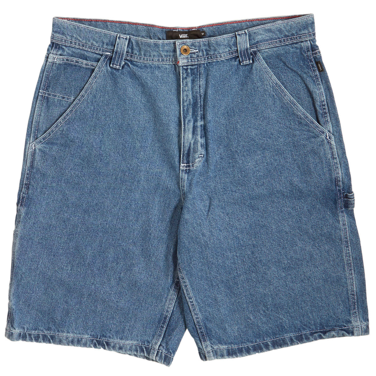 Drill Chore Loose Denim Shorts
