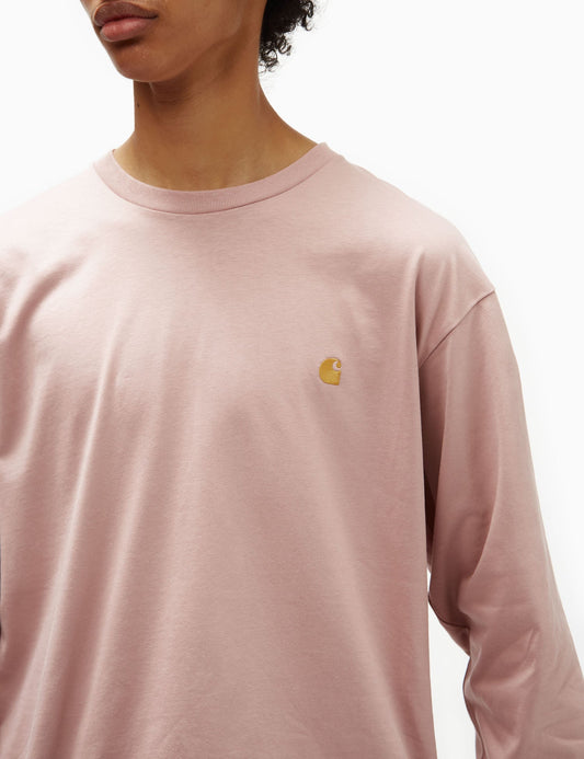 Langarm-T-Shirt Chase (Loose) – Glassy Pink