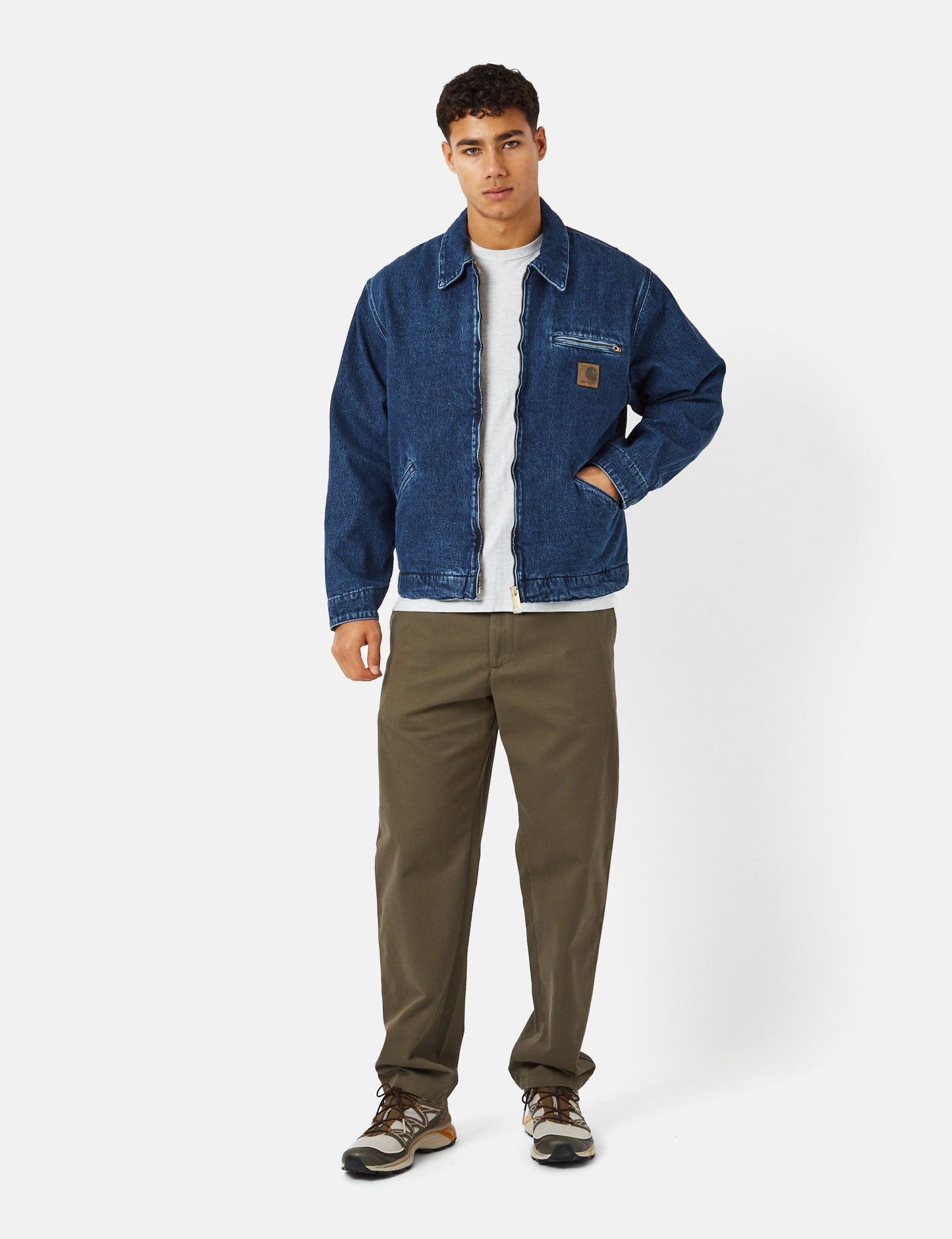 Rider Jacke (Denim) – Blue Stone Washed