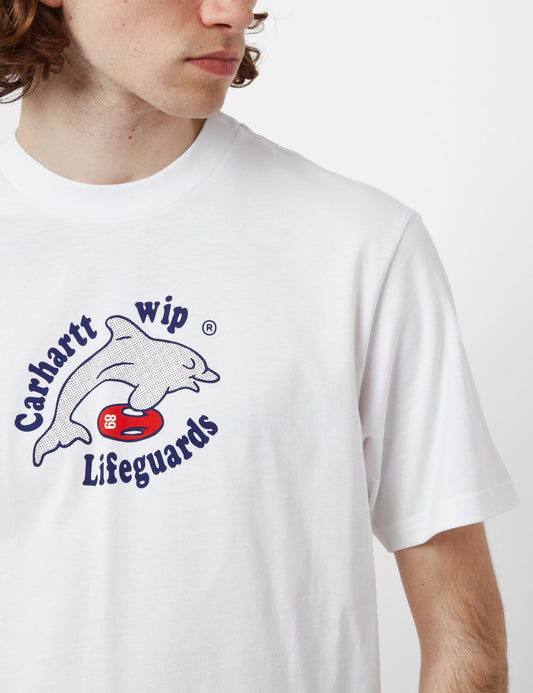 Rettungsschwimmer T-Shirt (Bio) – Weiß