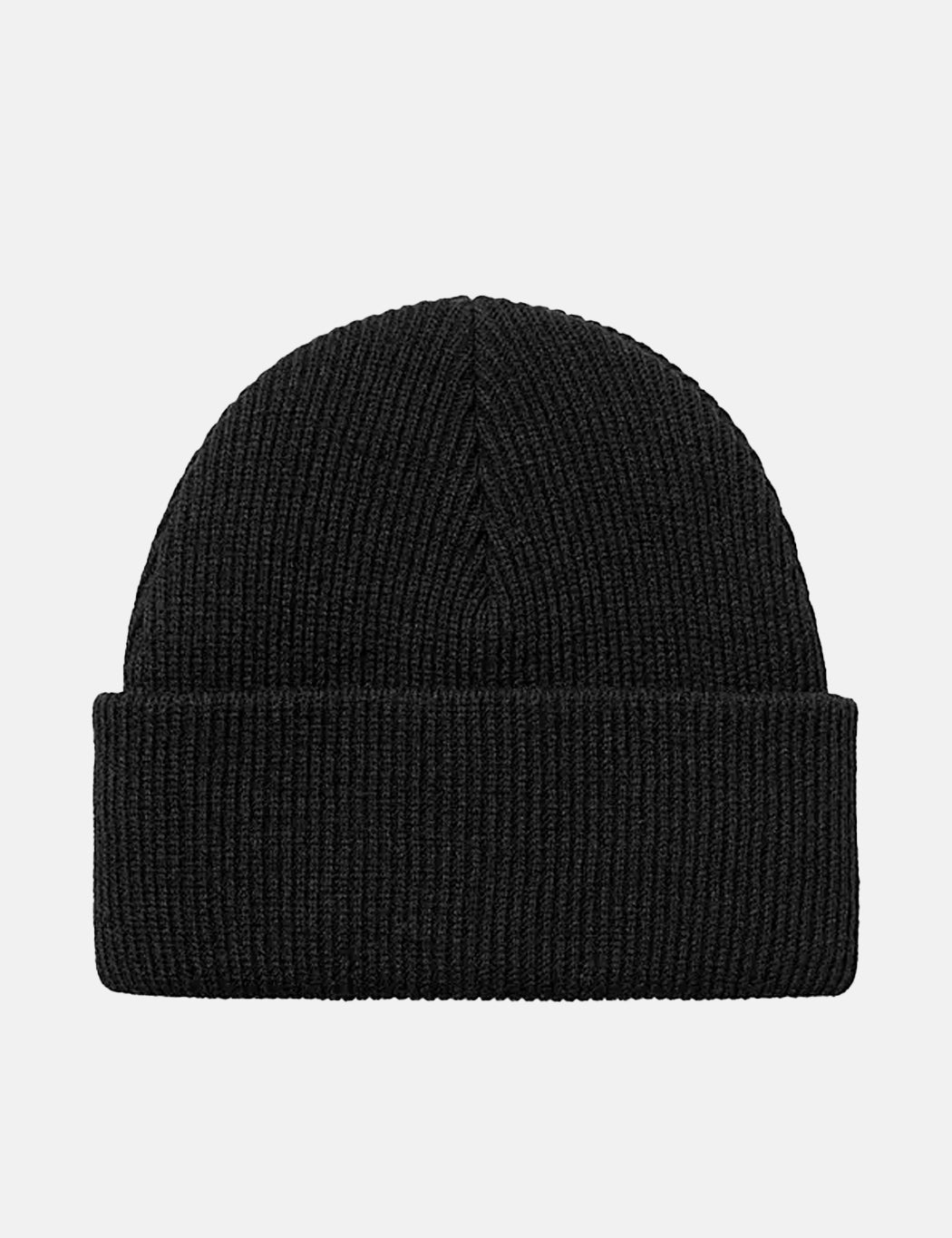 Herzbeanie-Mütze – Schwarz