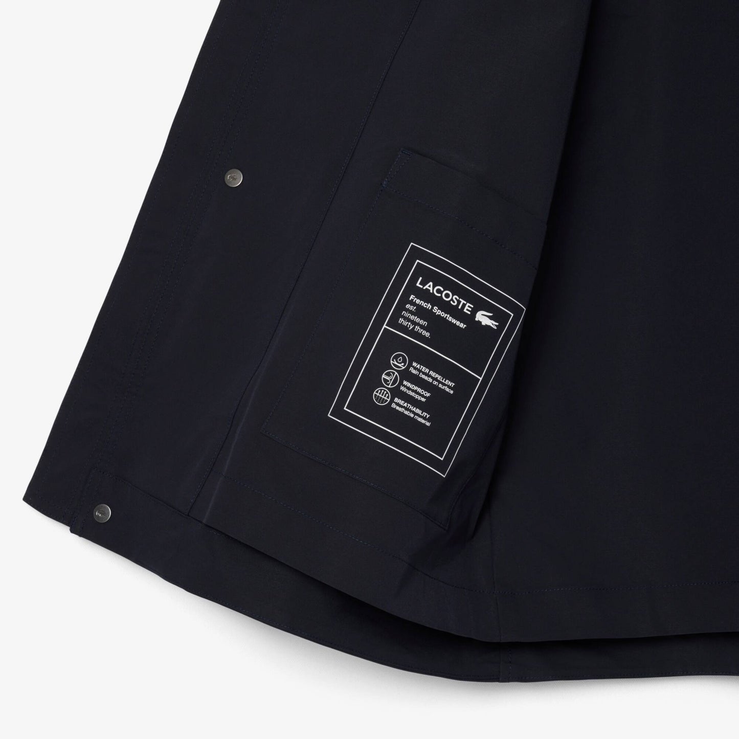 Mid-length Water-Repellent Hooded Parka