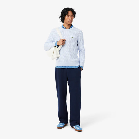 Weite Fleece-Jogginghose