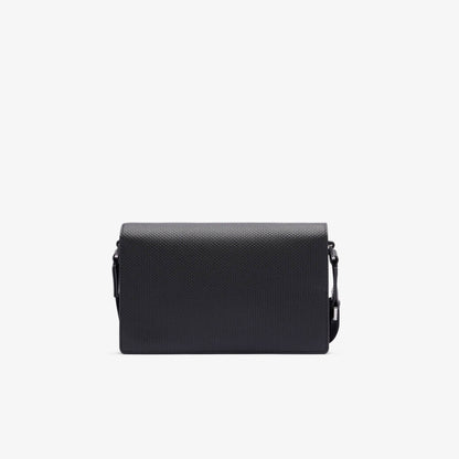 Chantaco Leather Flap Close Reporter Bag