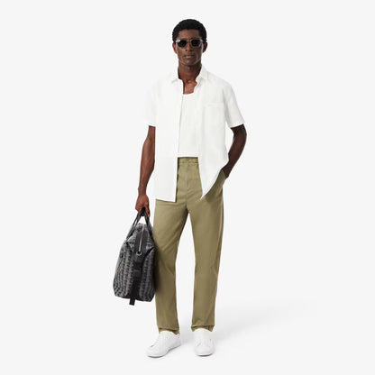 Regular Fit Cotton Twill Chino Pants 2