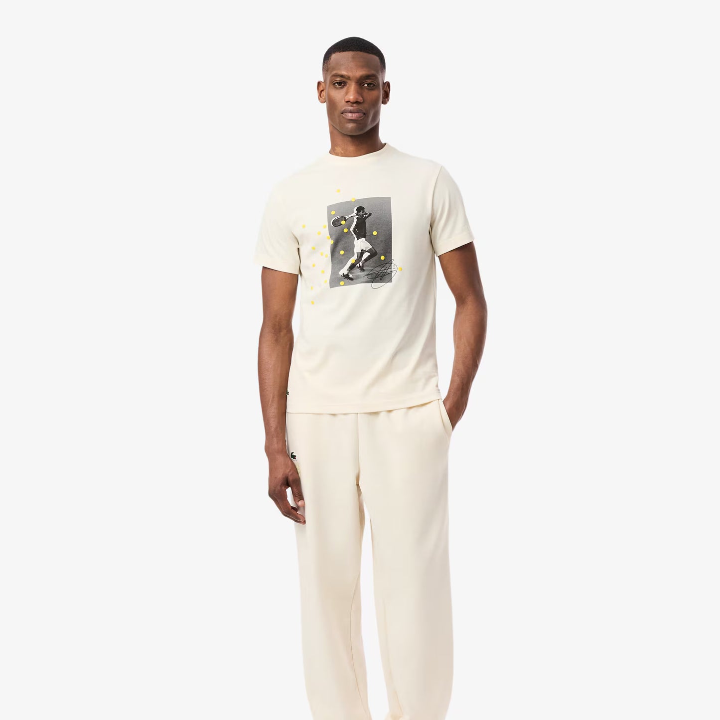 Lacoste Tennis x Novak Djokovic Graphic T-shirt