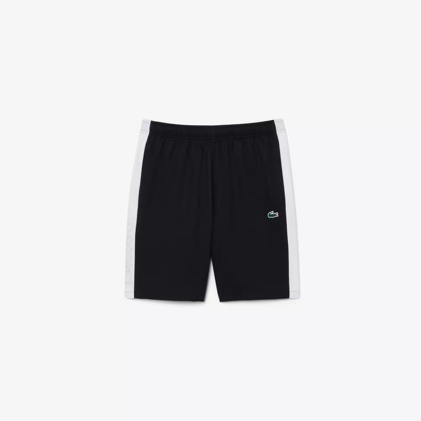 Sport-Shorts mit Akzentband aus Diamant-Taft