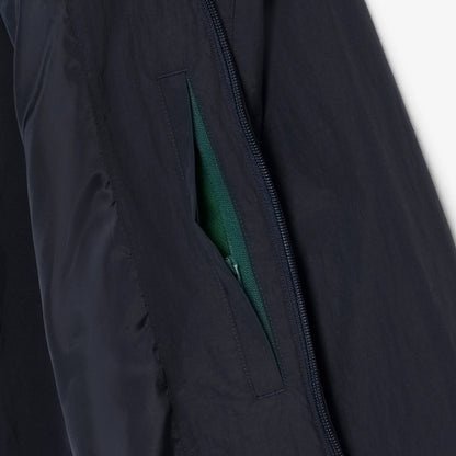 Wasserabweisende Jacke aus strukturiertem Taft