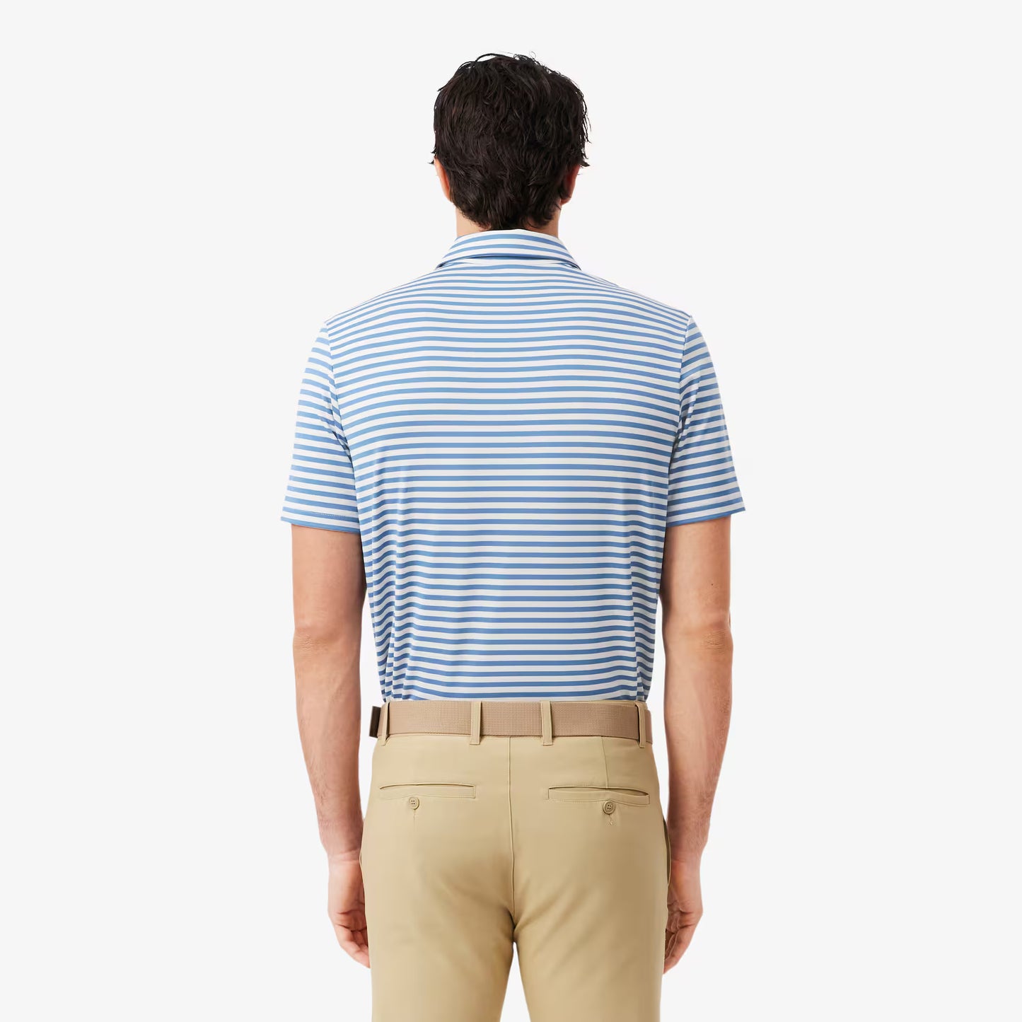 Regular Fit Ultra Dry Gestreiftes Golf-Poloshirt