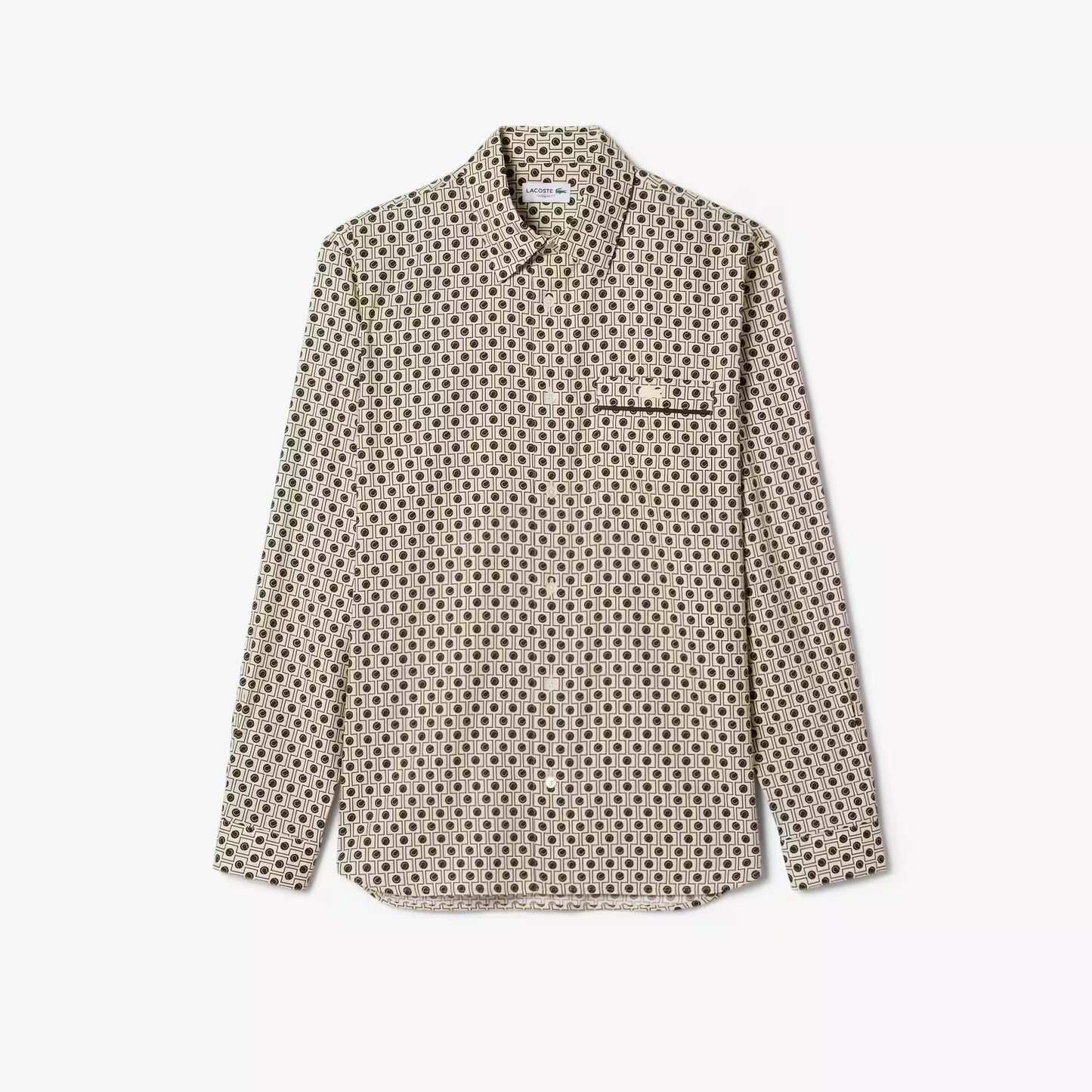 Regular Fit Printed Cotton Shirt