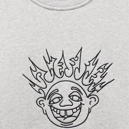 Skate Smile Spike Rundhalspullover