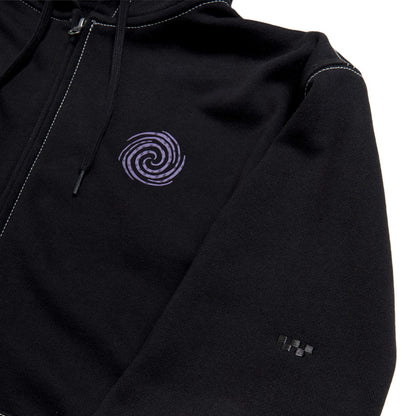Skate Swirl Zip Hoodie