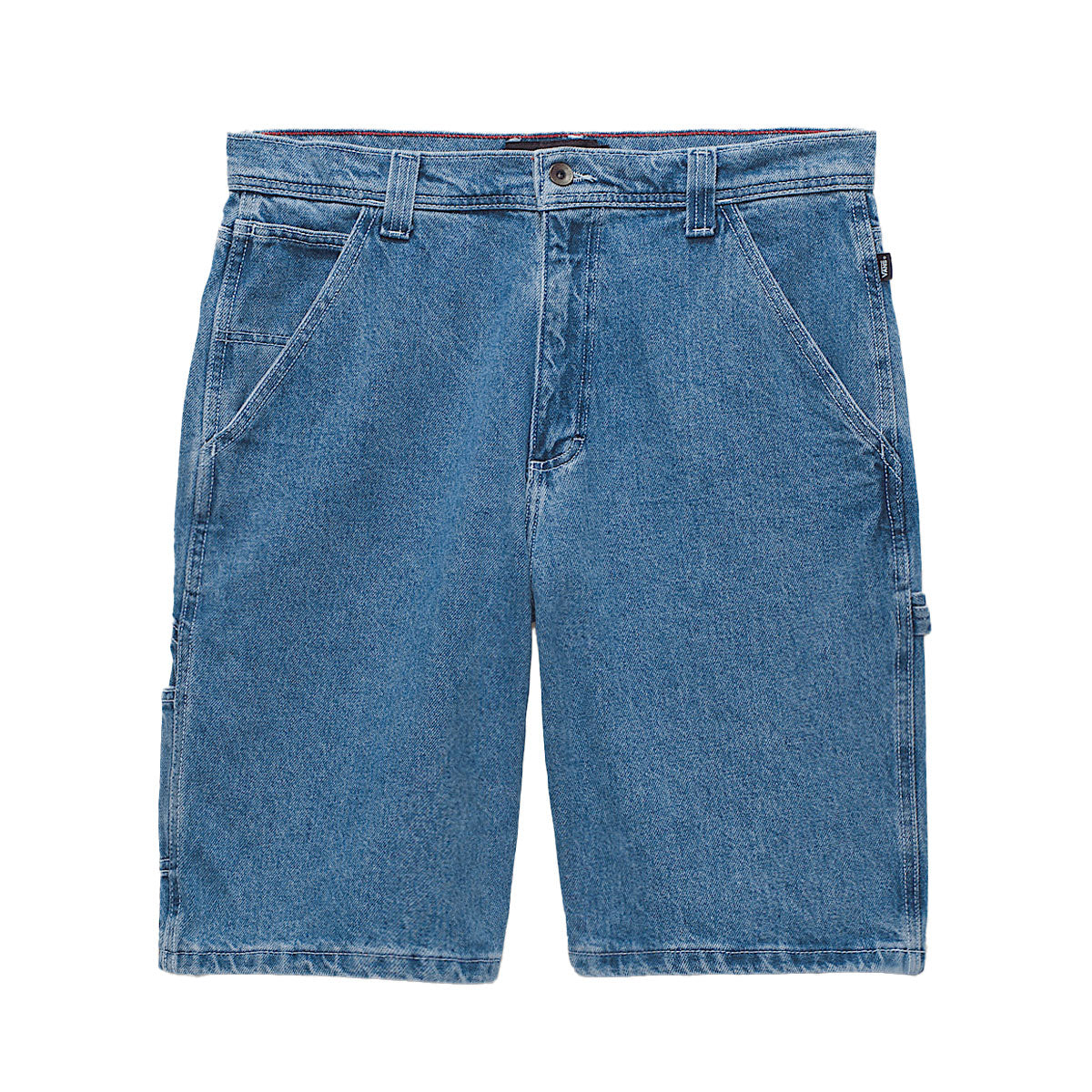 Loose-Denim-Shorts Drill Chore