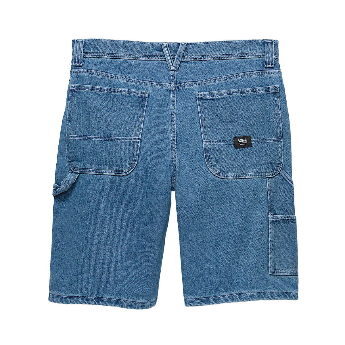 Loose-Denim-Shorts Drill Chore