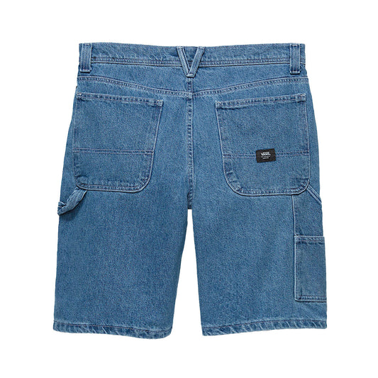 Loose-Denim-Shorts Drill Chore