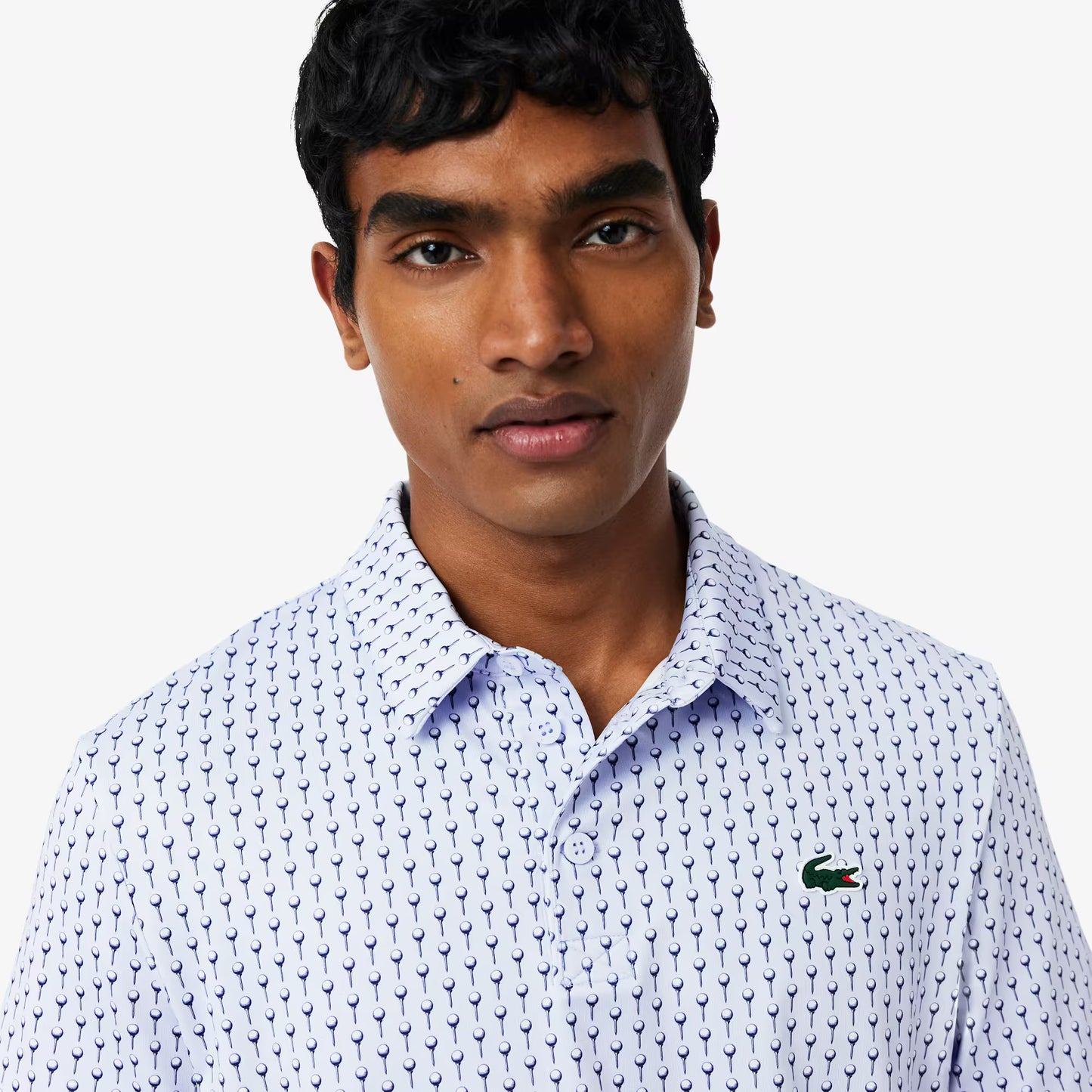 Regular Fit Bedrucktes Golf-Poloshirt