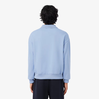 French Made Polo Collar Sweatshirt