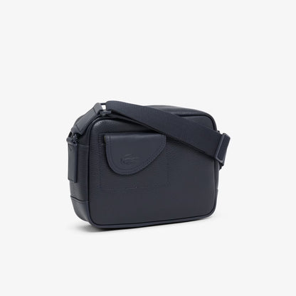 Club Lacoste Henkeltasche aus genarbtem Leder