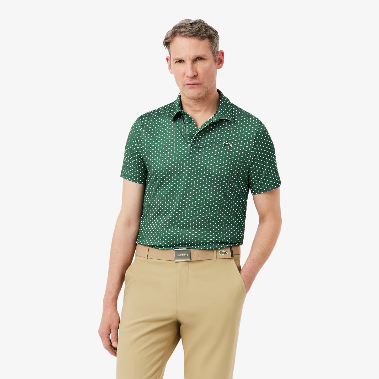 Regular Fit Bedrucktes Golf-Poloshirt