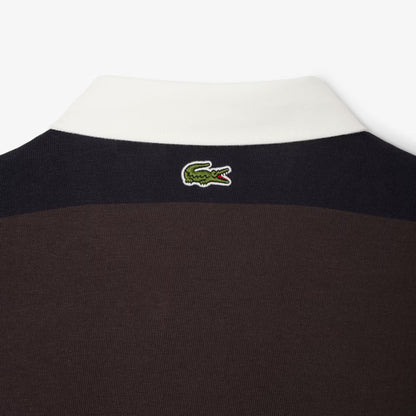 Gestreiftes Rugby-Polohemd mit lockerer Passform