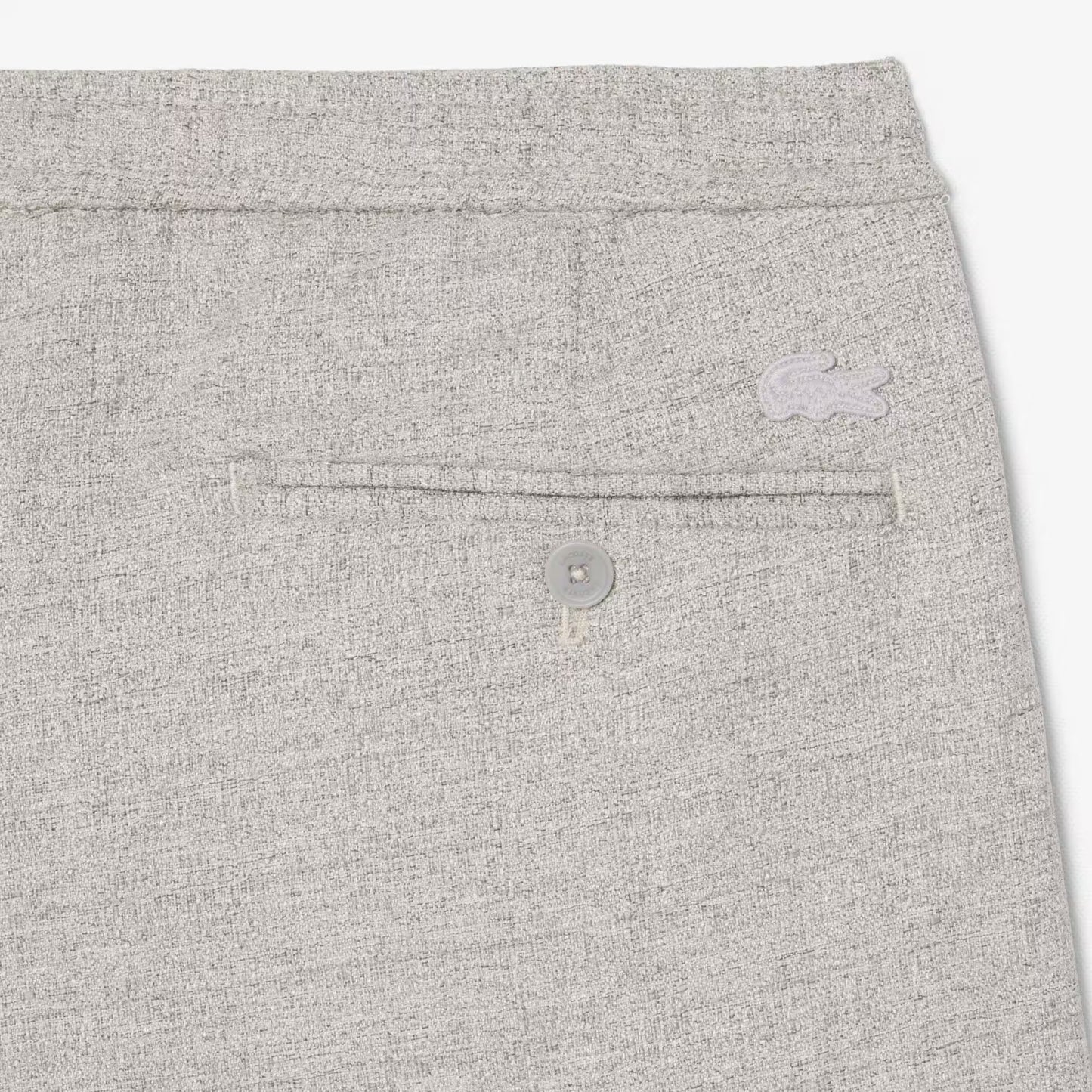 Relaxed Fit Slub Weave Pants