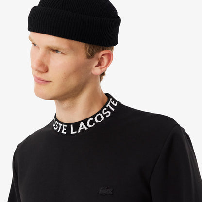 Jacquard-Sweatshirt mit Markenlogo