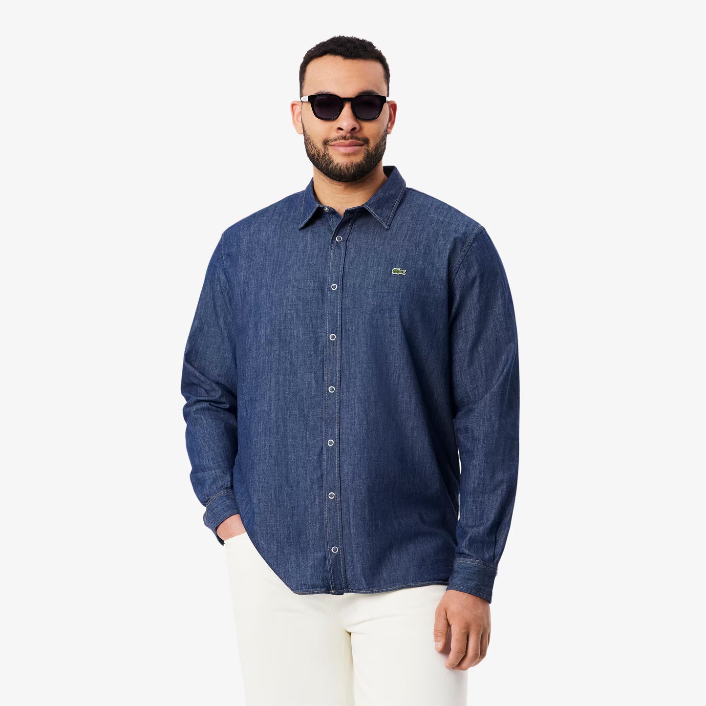 Regular Fit Lightweight Denim Shirt
