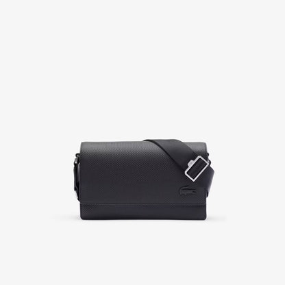 Chantaco Leather Flap Close Reporter Bag