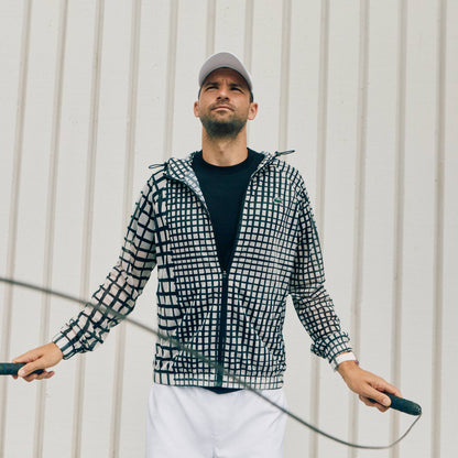 Leichte bedruckte Sportjacke