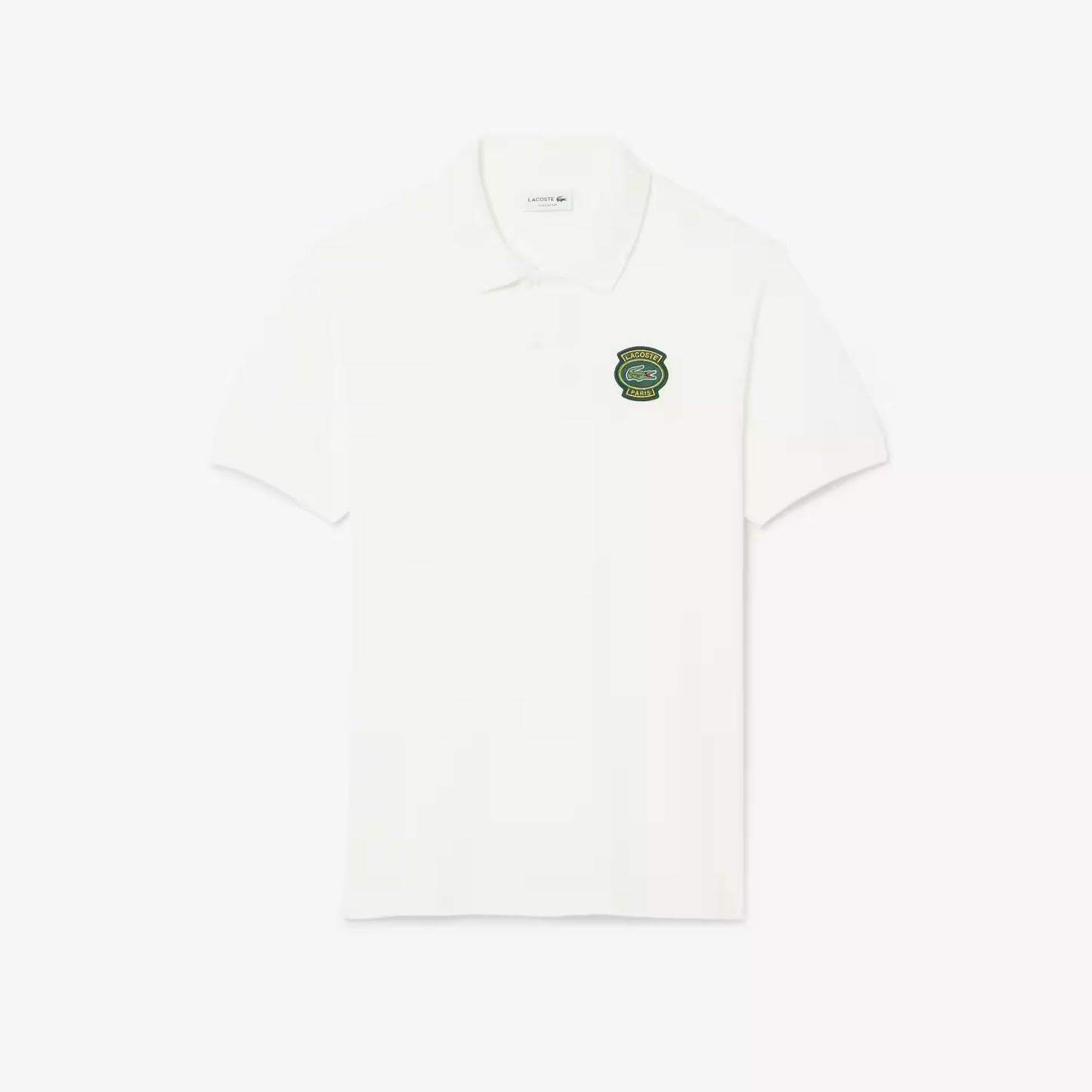 Klassisches Poloshirt mit Abzeichen aus Petit Piqué