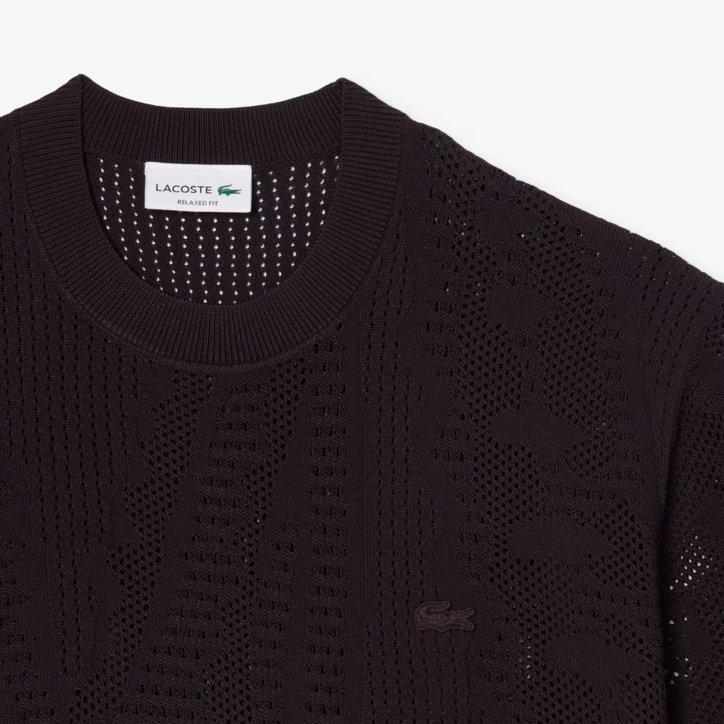 Locker geschnittener, kurzärmeliger Pullover mit Print