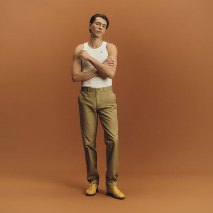 Regular Fit Cotton Chino Pants