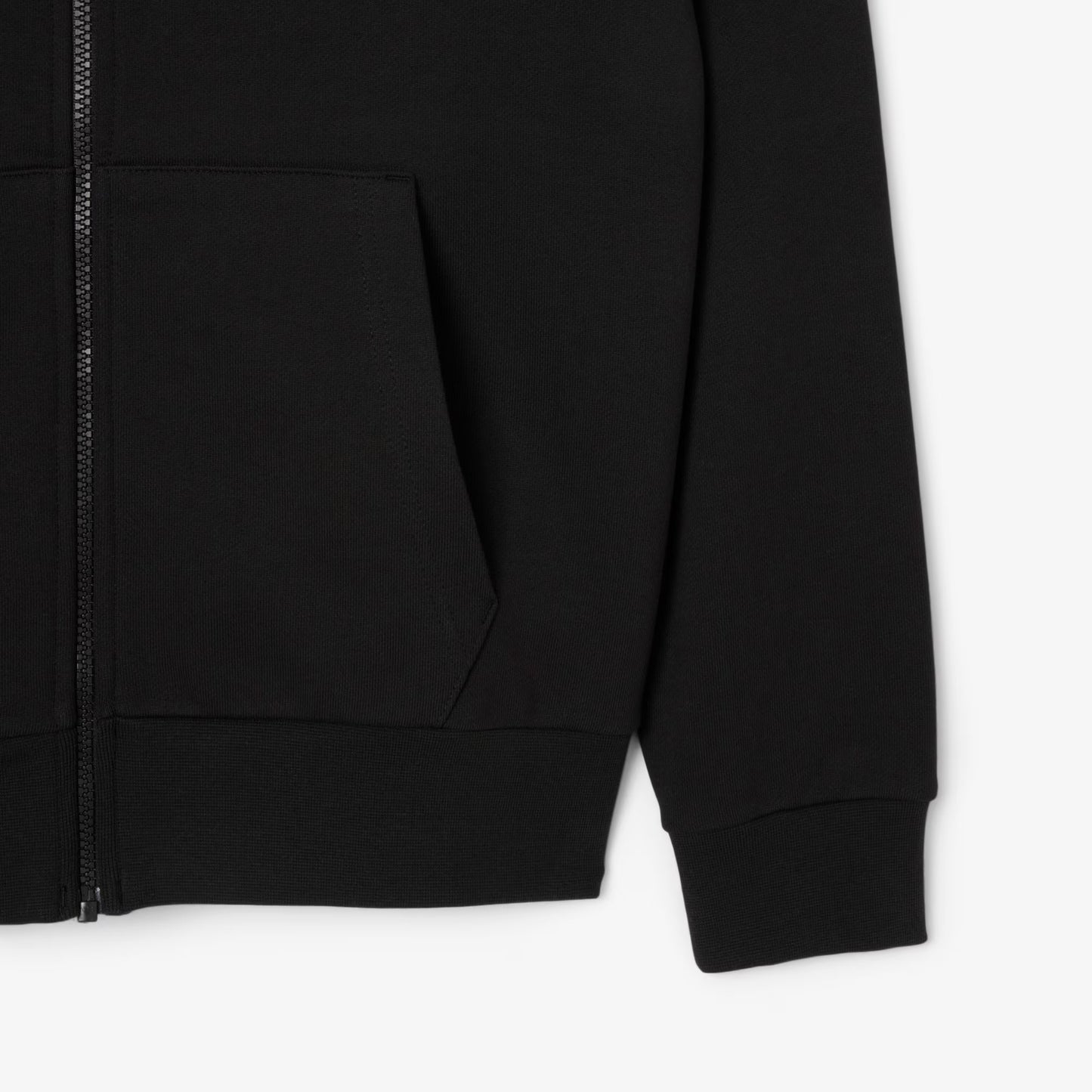 Zipped Colour-Block Hoodie