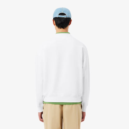 Embroidered Fleece Sweatshirt