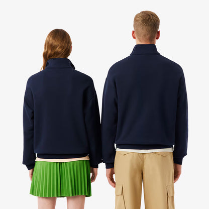 Heavy Fleece Zipper Neck Sweatshirt