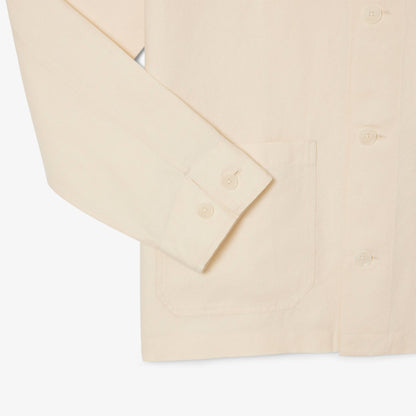 Leinenmischgewebe-Overshirt