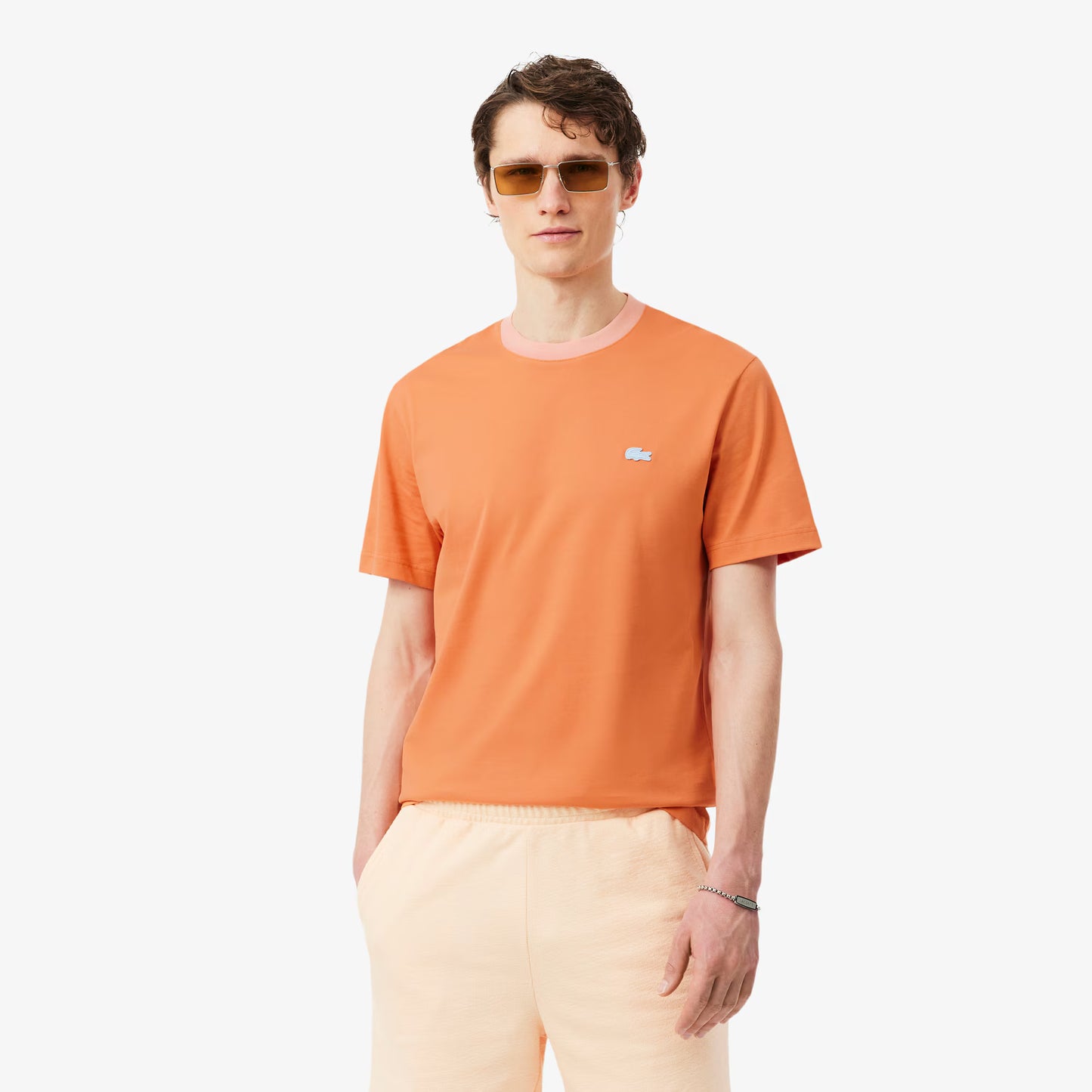 Classic Fit Colour-Block Cotton T-shirt