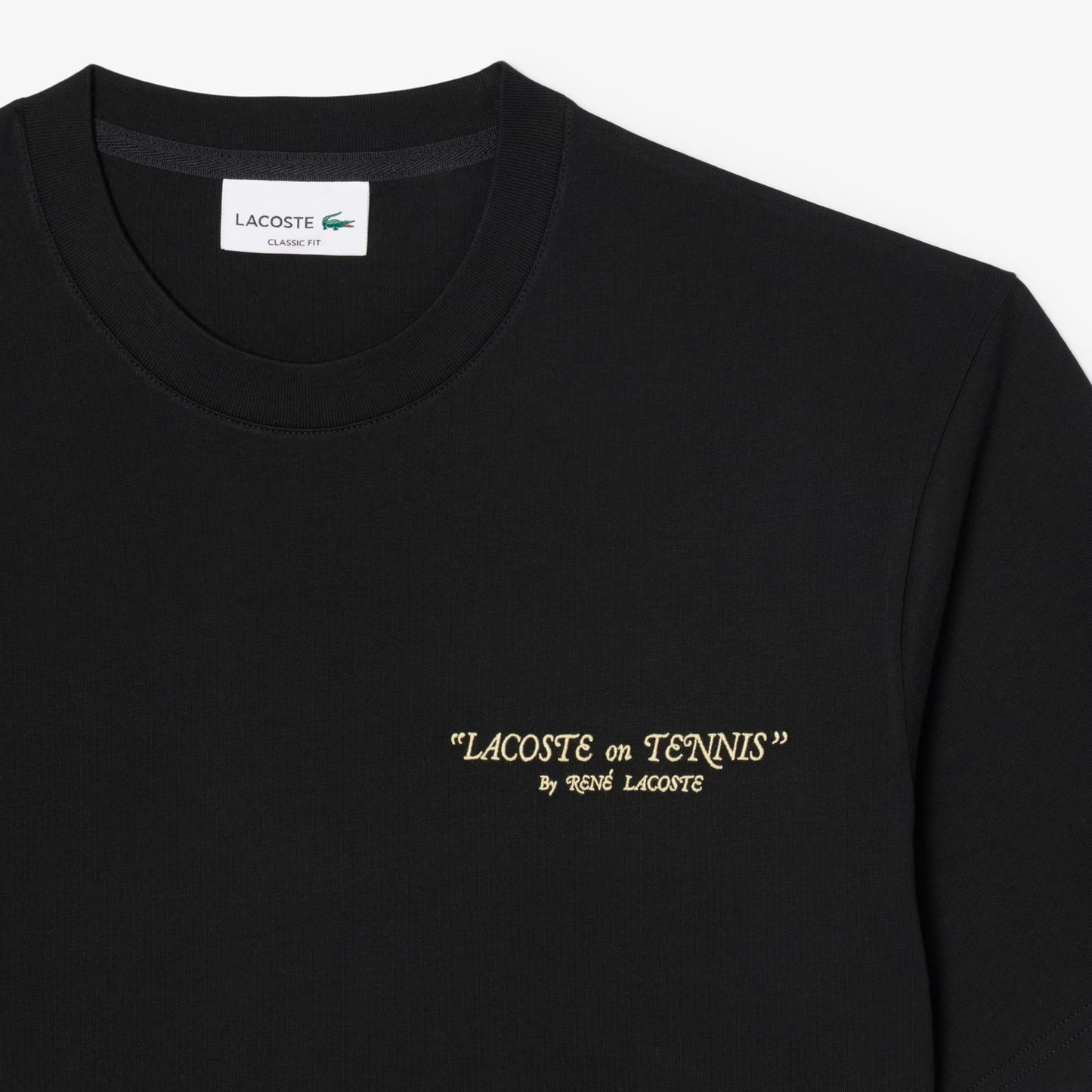 Embroidered Cotton T-shirt