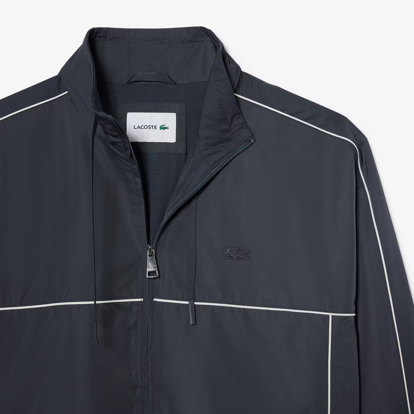 Water-Repellent Trim Accent Track Jacket