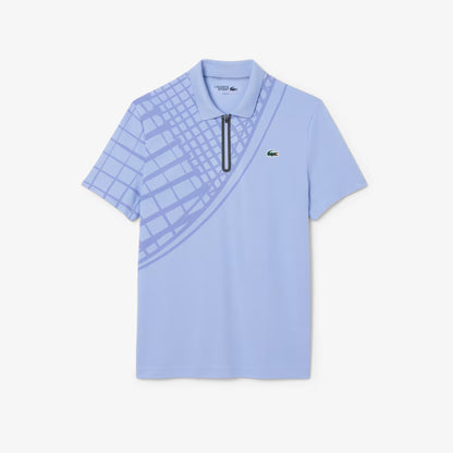 Ultra Dry Printed Slim Fit Tennis Polo Shirt