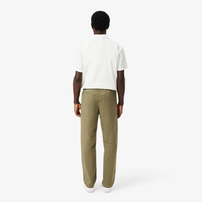 Regular Fit Cotton Twill Chino Pants 2