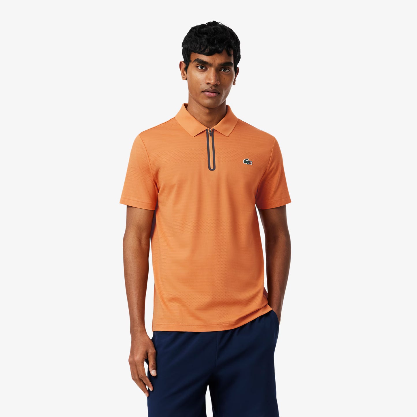 Ultra Dry Stretch Jacquard Tennis-Poloshirt