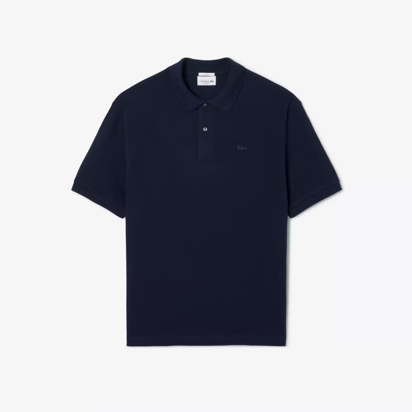 Loose Fit Polohemd aus schwerem Piqué