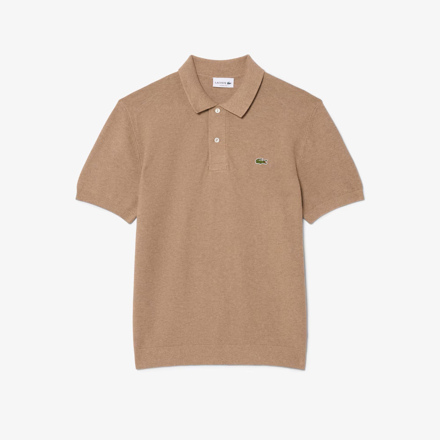 Classic Fit Knitted Polo Shirt