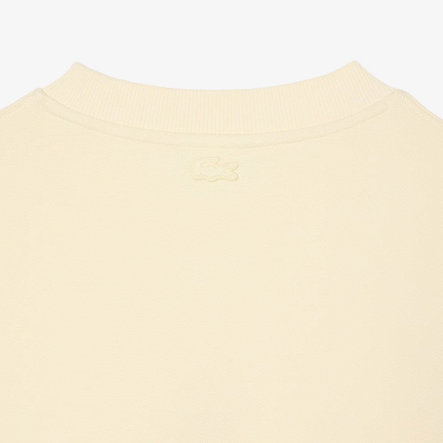 Double Face Pique Badge Sweatshirt