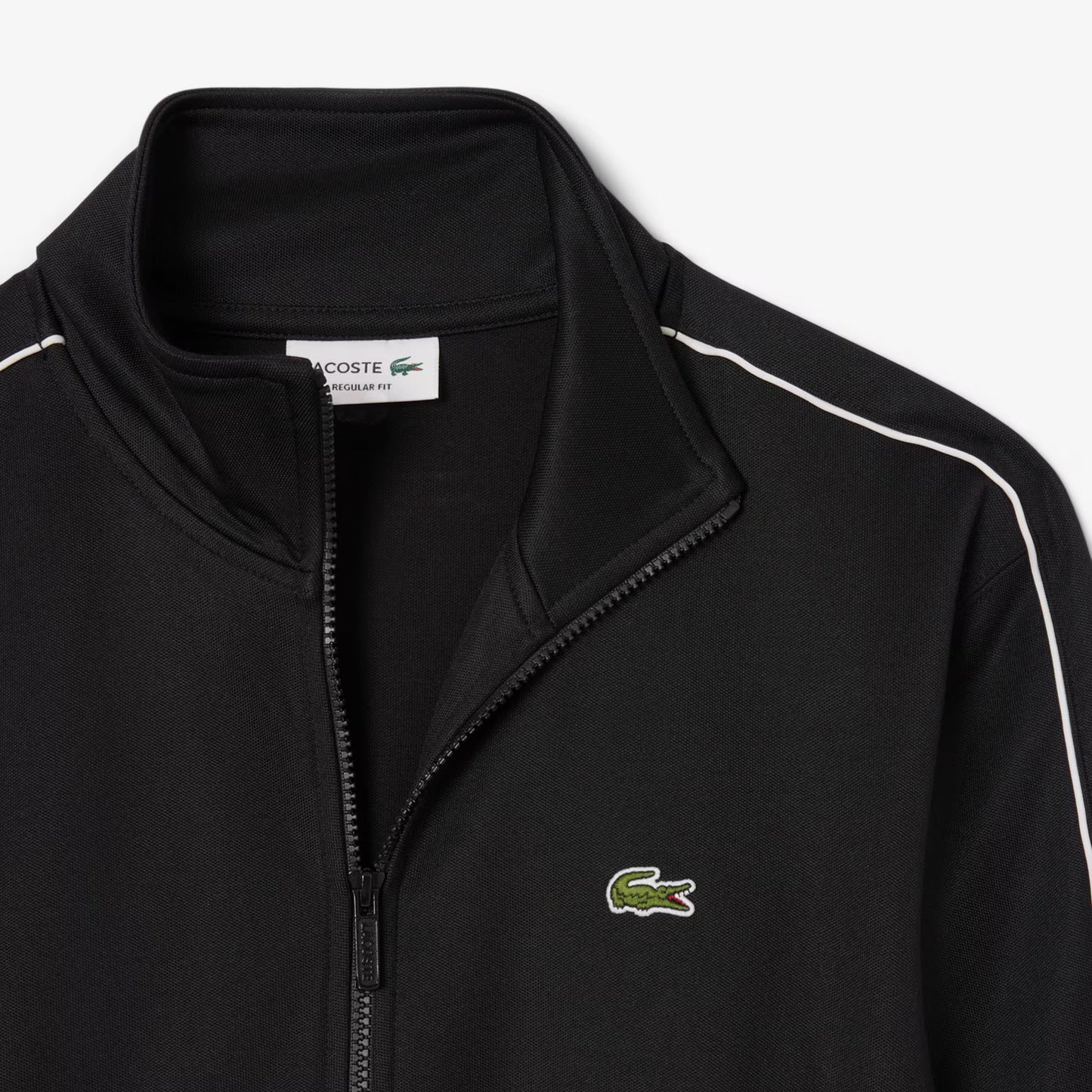 Paris Pique Zip Front Track Jacket