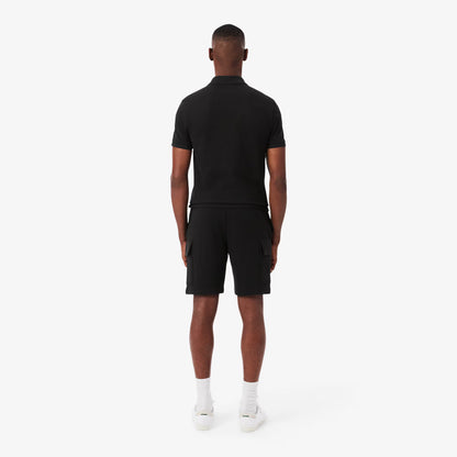 Cotton Fleece Cargo Shorts
