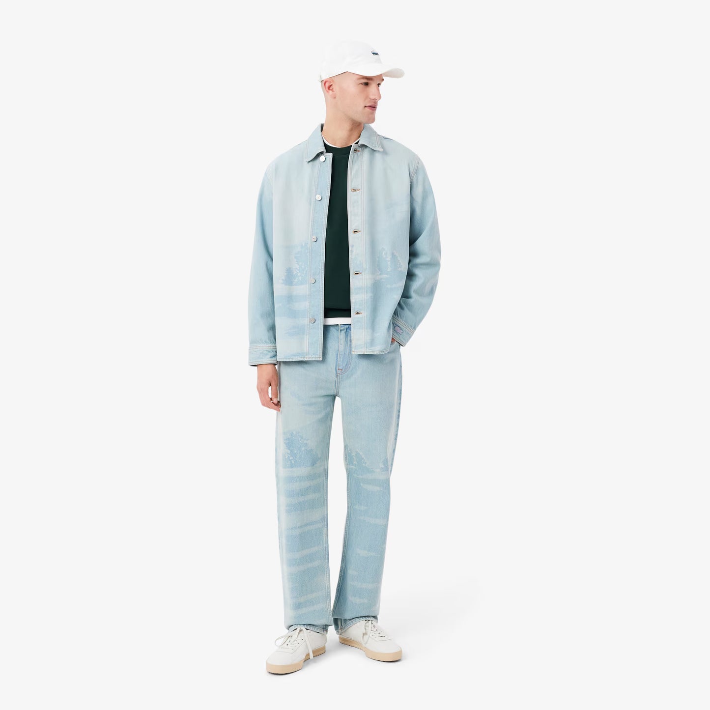 Landscape Crocodile Fleece Sweatshirt