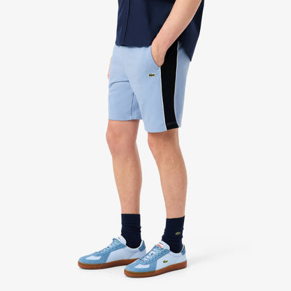 Regular Fit Colour-Block Fleece Shorts